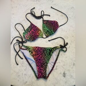 Billabong Vibrant Multicolor Bikini Set